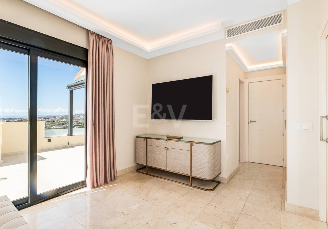 Penthouse avec intimité, vue panoramique et sécurité 24H
