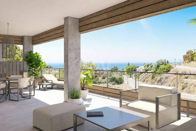 Brand-New Luxury Apartment with Sea Views – Long-Term Rental in Altos de Los Monteros, Marbella East