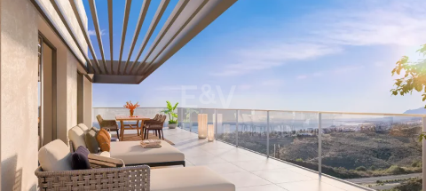 Neu erbaute Luxuswohnung und ein neuer Lebensstil mit atemberaubendem Meerblick erwarten Sie in Altos de los Monteros - Marbella Ost