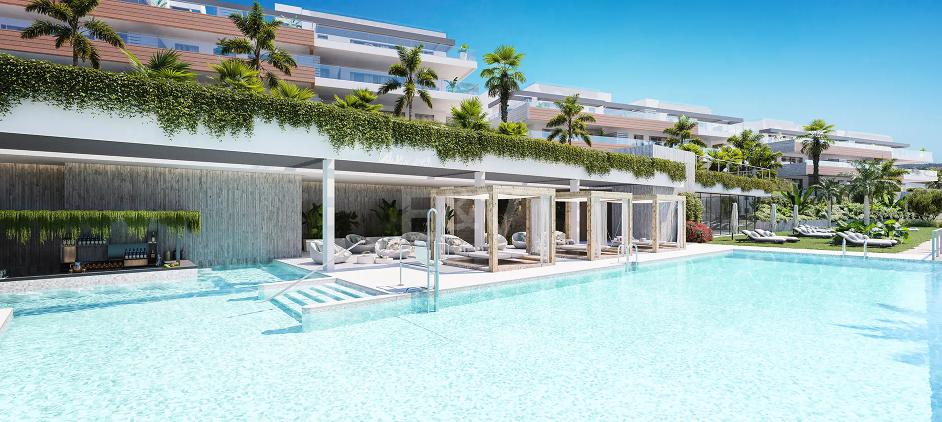 Neu erbaute Luxuswohnung und ein neuer Lebensstil mit atemberaubendem Meerblick erwarten Sie in Altos de los Monteros - Marbella Ost