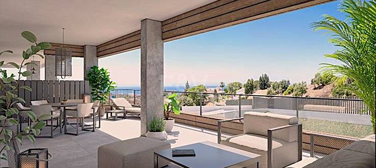 Neu erbaute Luxuswohnung und ein neuer Lebensstil mit atemberaubendem Meerblick erwarten Sie in Altos de los Monteros - Marbella Ost