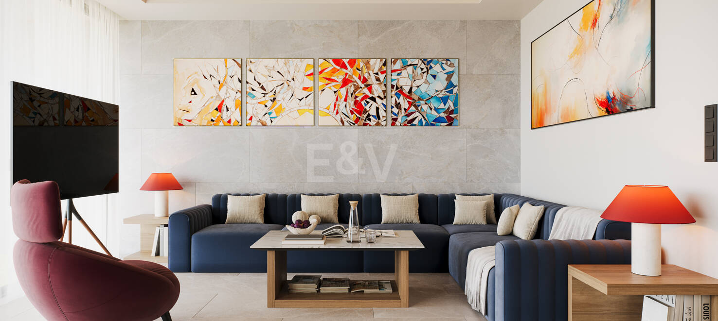 Tranquil Luxury Villa Project by the Beach with Smart Home Features