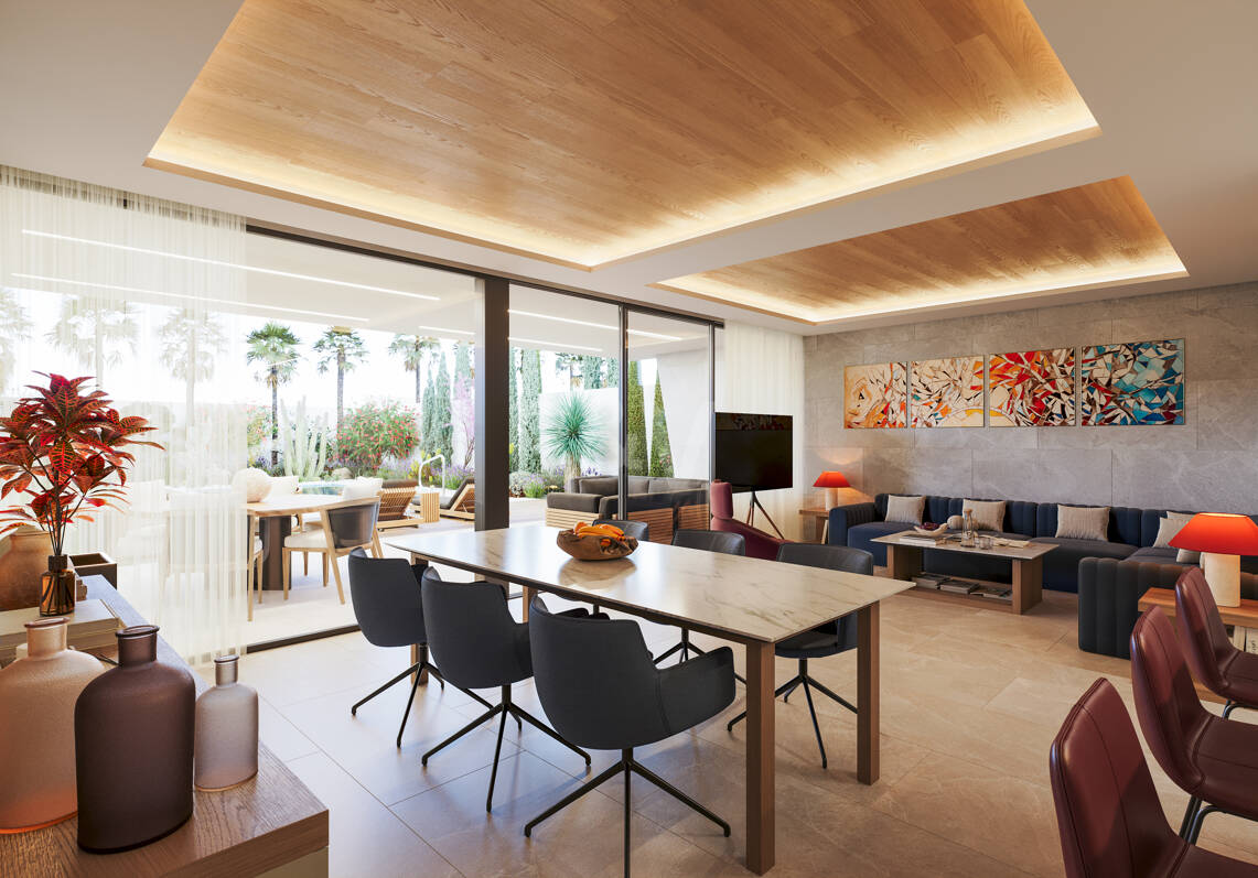 Ruhiges Luxus-Villa-Projekt am Strand mit Smart-Home-Funktionen
