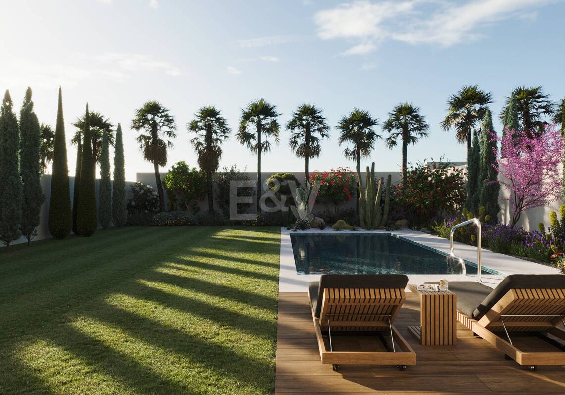 Ruhiges Luxus-Villa-Projekt am Strand mit Smart-Home-Funktionen