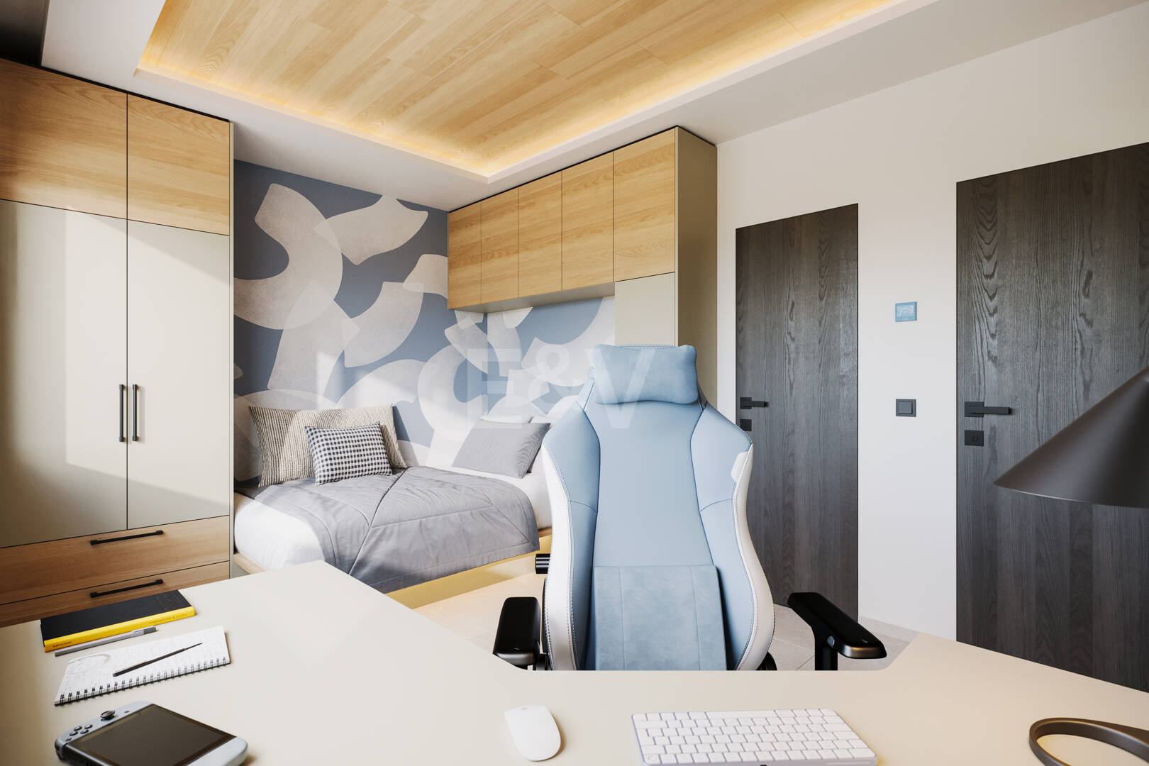 Ruhiges Luxus-Villa-Projekt am Strand mit Smart-Home-Funktionen