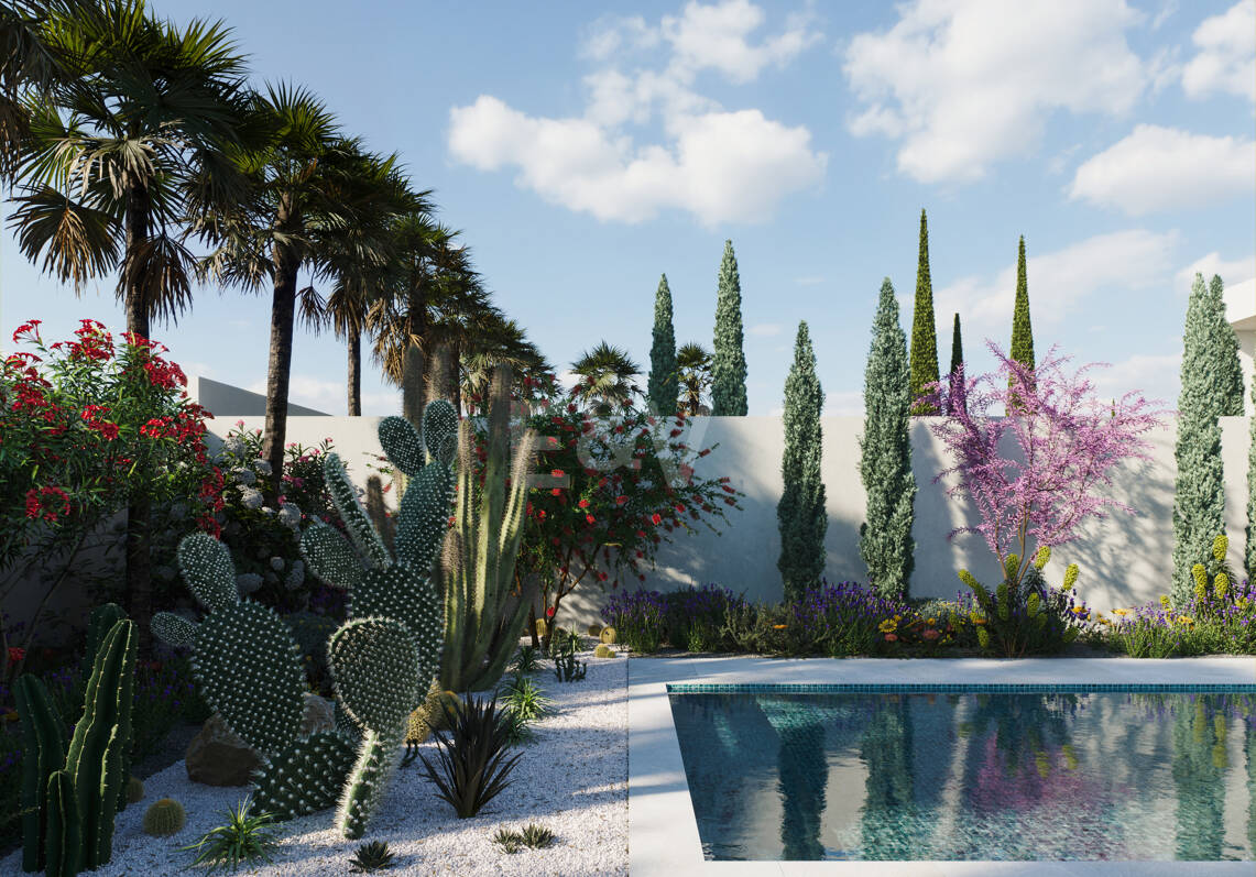 Ruhiges Luxus-Villa-Projekt am Strand mit Smart-Home-Funktionen