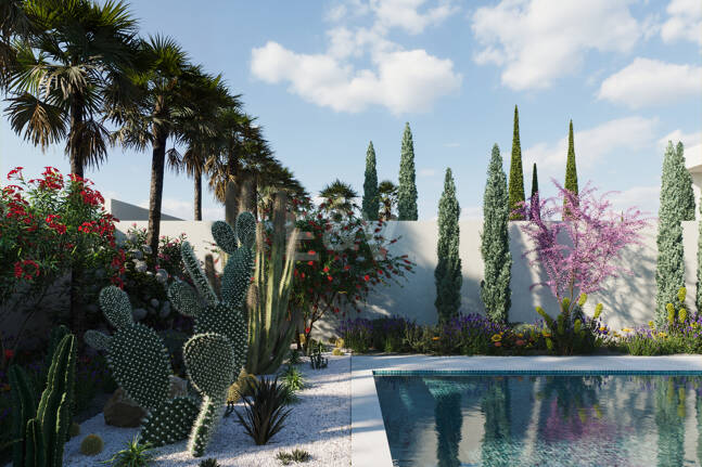 Villa de luxe Tranquil Projet de la plage avec Smart Home Caractéristiques