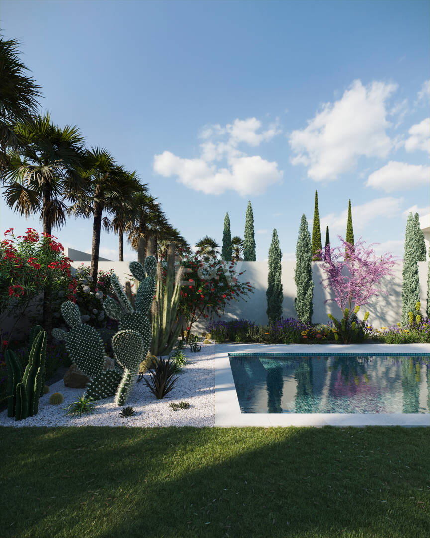 Villa de luxe Tranquil Projet de la plage avec Smart Home Caractéristiques