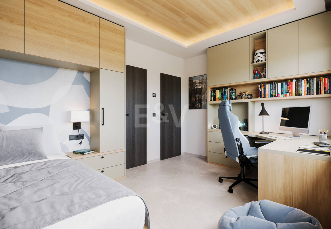 Ruhiges Luxus-Villa-Projekt am Strand mit Smart-Home-Funktionen