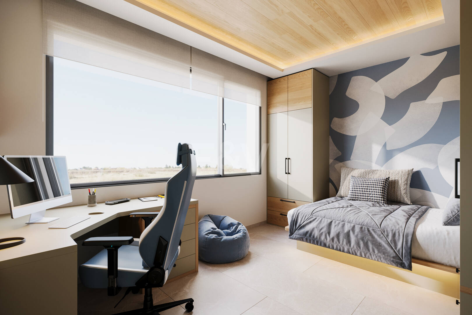 Villa de luxe Tranquil Projet de la plage avec Smart Home Caractéristiques