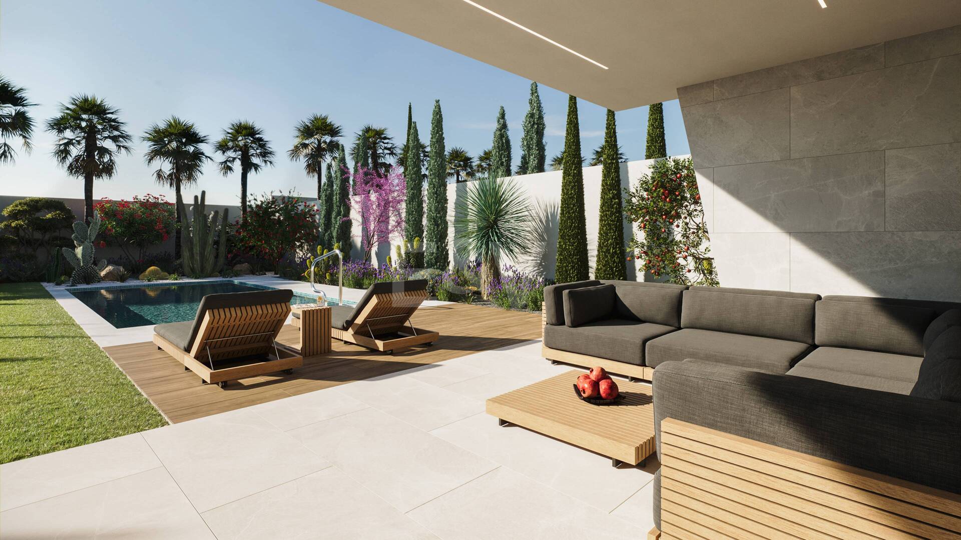 Villa de luxe Tranquil Projet de la plage avec Smart Home Caractéristiques