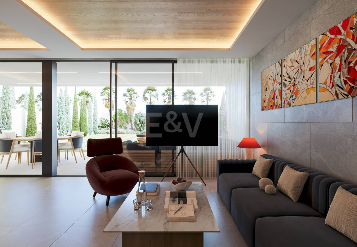 Ruhiges Luxus-Villa-Projekt am Strand mit Smart-Home-Funktionen