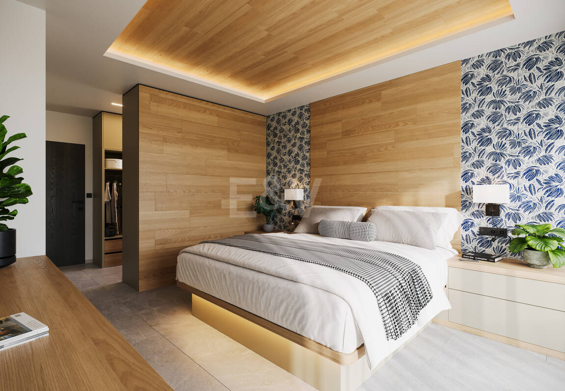 Ruhiges Luxus-Villa-Projekt am Strand mit Smart-Home-Funktionen