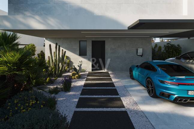 Ruhiges Luxus-Villa-Projekt am Strand mit Smart-Home-Funktionen