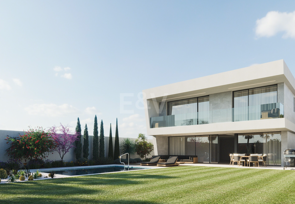 Ruhiges Luxus-Villa-Projekt am Strand mit Smart-Home-Funktionen