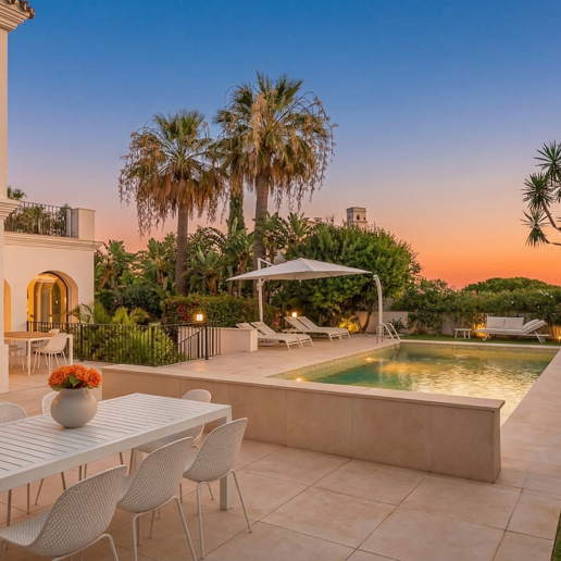 Modern Andalusian Villa Steps from the Beach