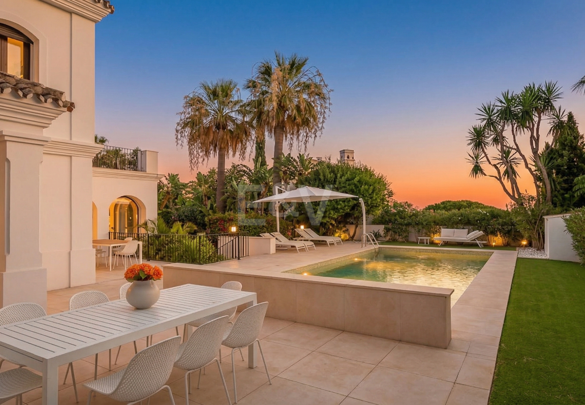 Modern Andalusian Villa Steps from the Beach