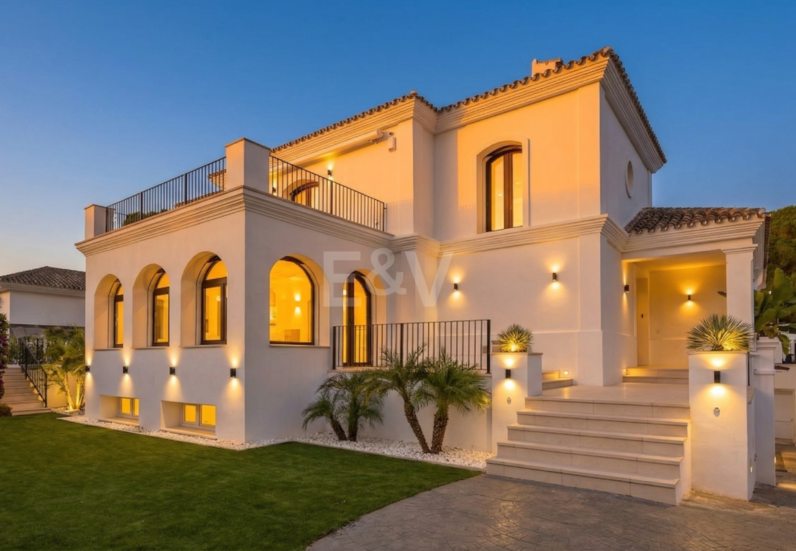 Modern Andalusian Villa Steps from the Beach