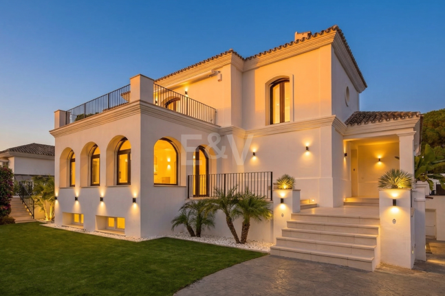 Modern Andalusian Villa Steps from the Beach