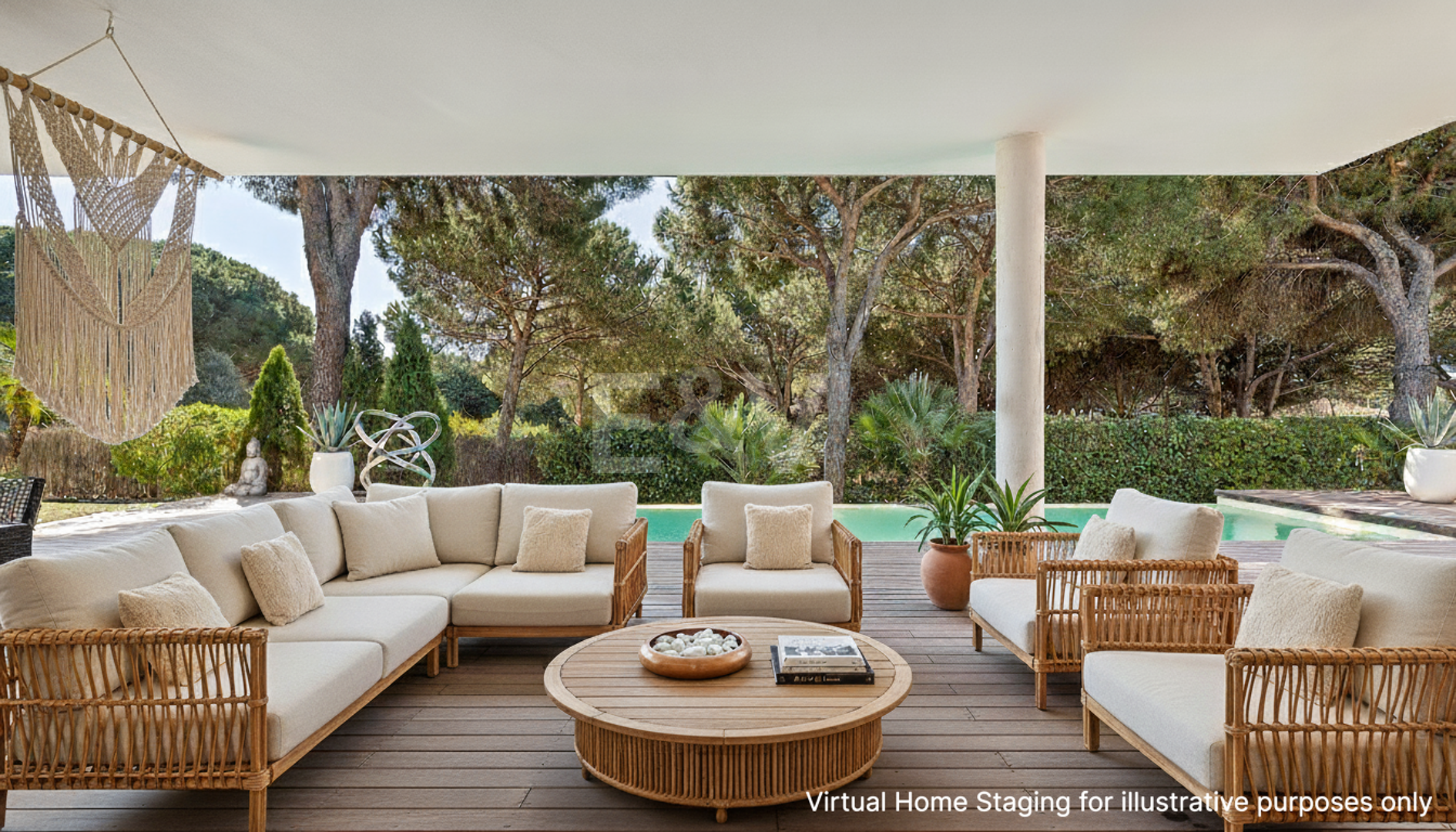 Contemporary Elegance: Stylish Villa at the Golf with Pool and Open-Plan Design