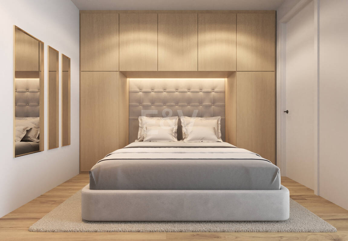 New Villa steps from the Beach with Stone Pool and a Splendid Garden