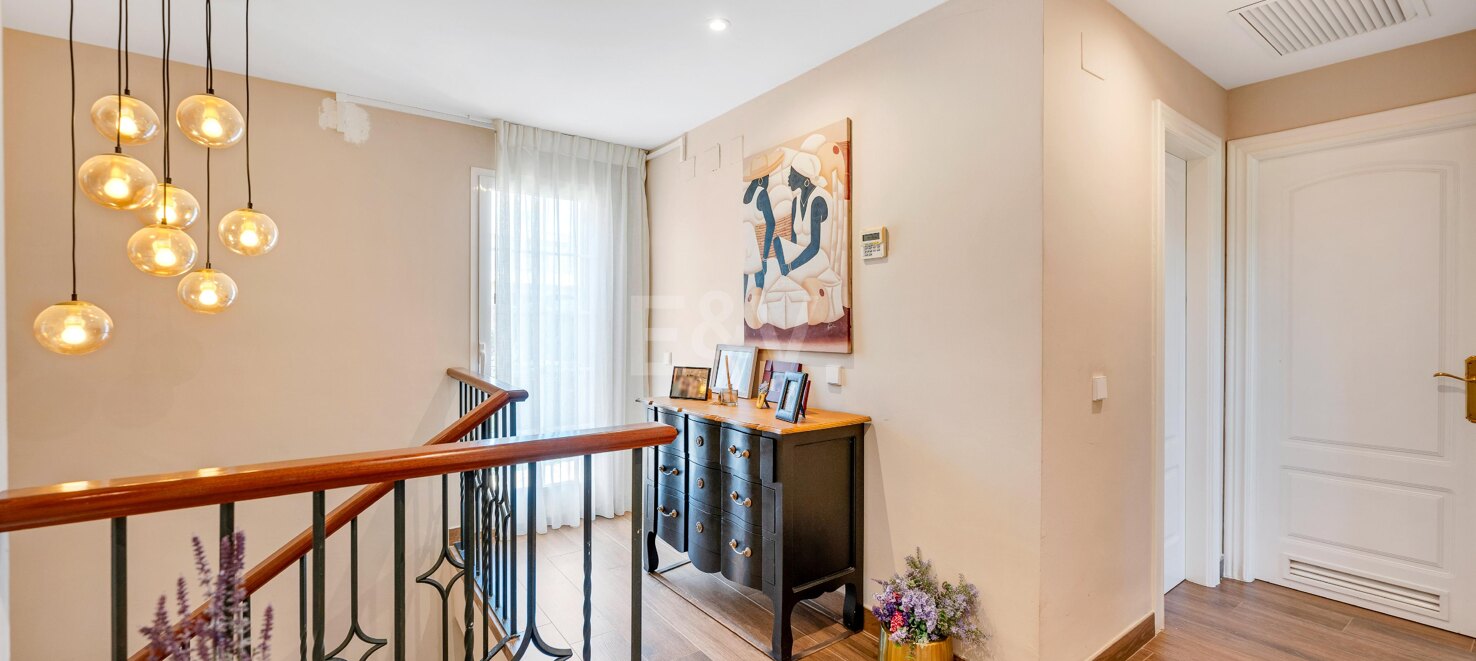 Frontline Golf Corner House with Private Garden in Prestigious Gated Community
