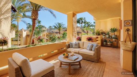 Rymlig lyxlägenhet i den prestigefyllda Mansion Club, Sierra Blanca