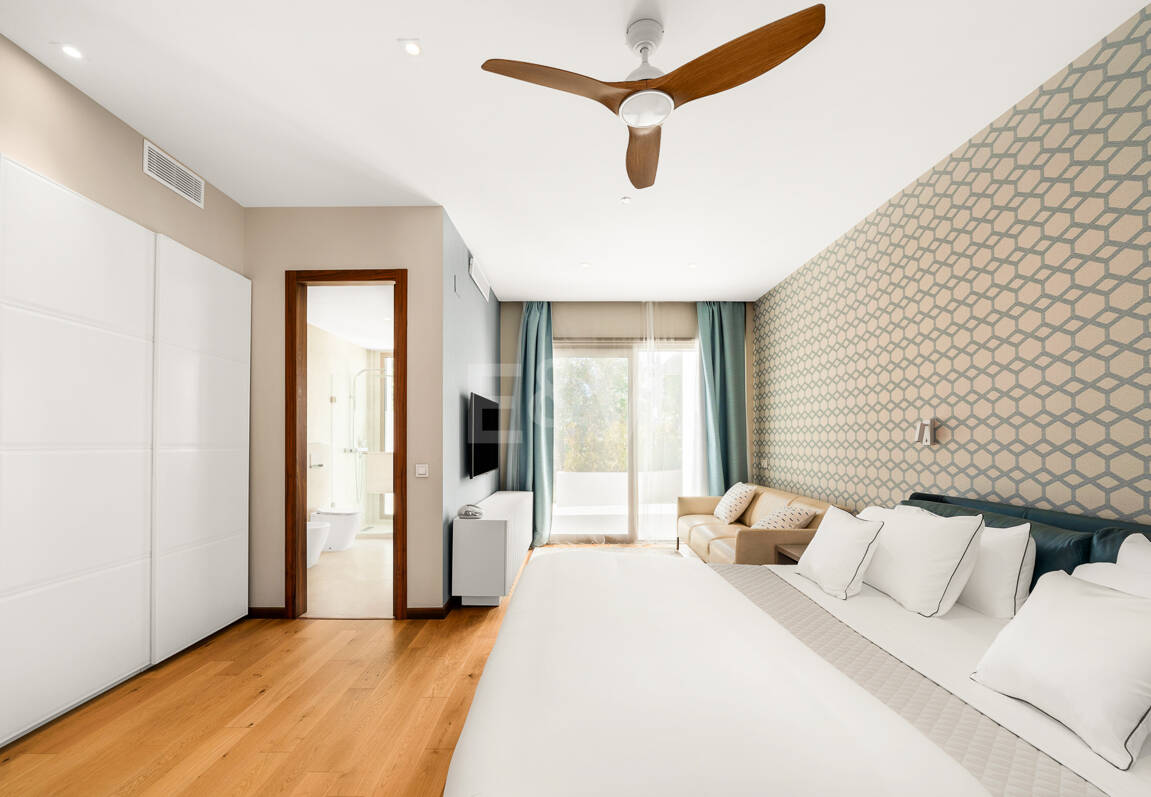 Sofisticada villa cerca de la playa y el golf de Guadalmina