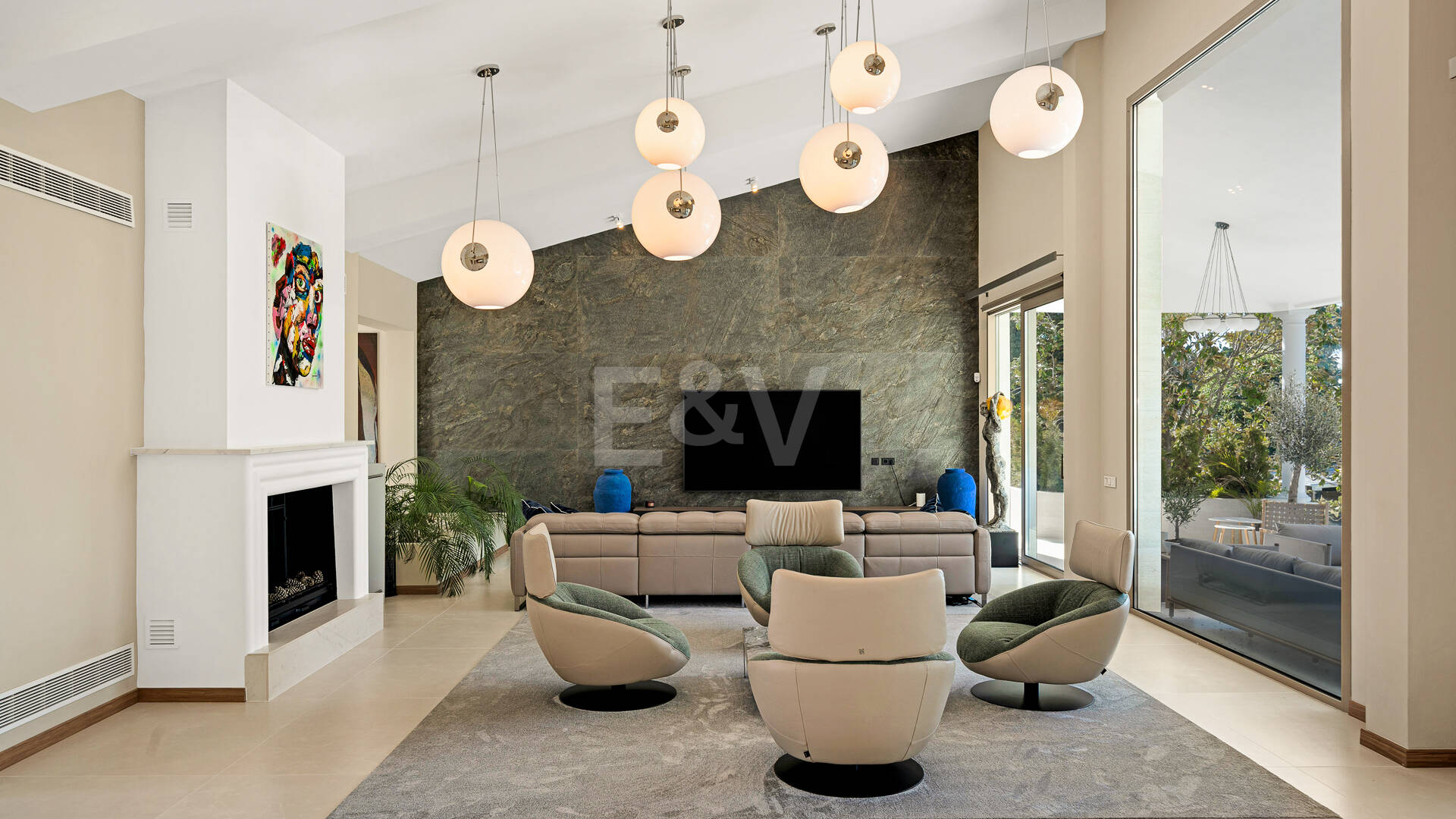 Sofisticada villa cerca de la playa y el golf de Guadalmina