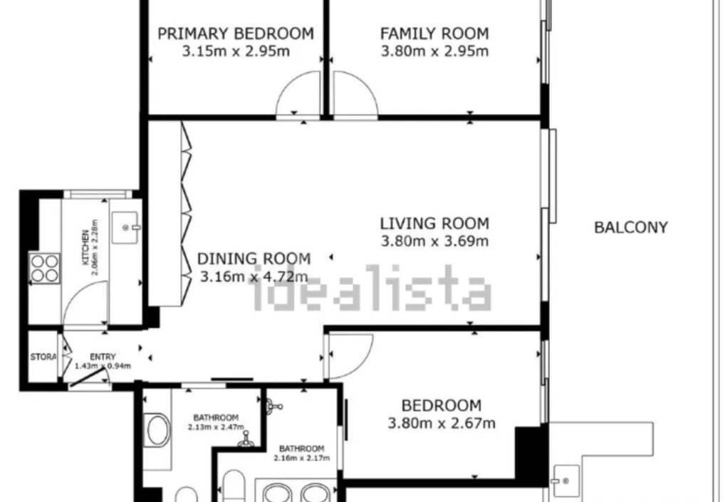 Appartement moderne avec vue magnifique sur la mer à distance de marche de la plage et du parcours de golf