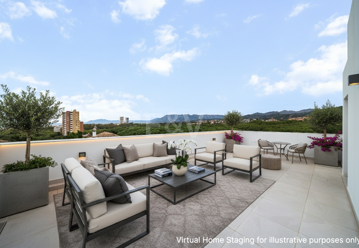 Modern Luxury Villa with Timeless Scandinavian Design Close to the Beach