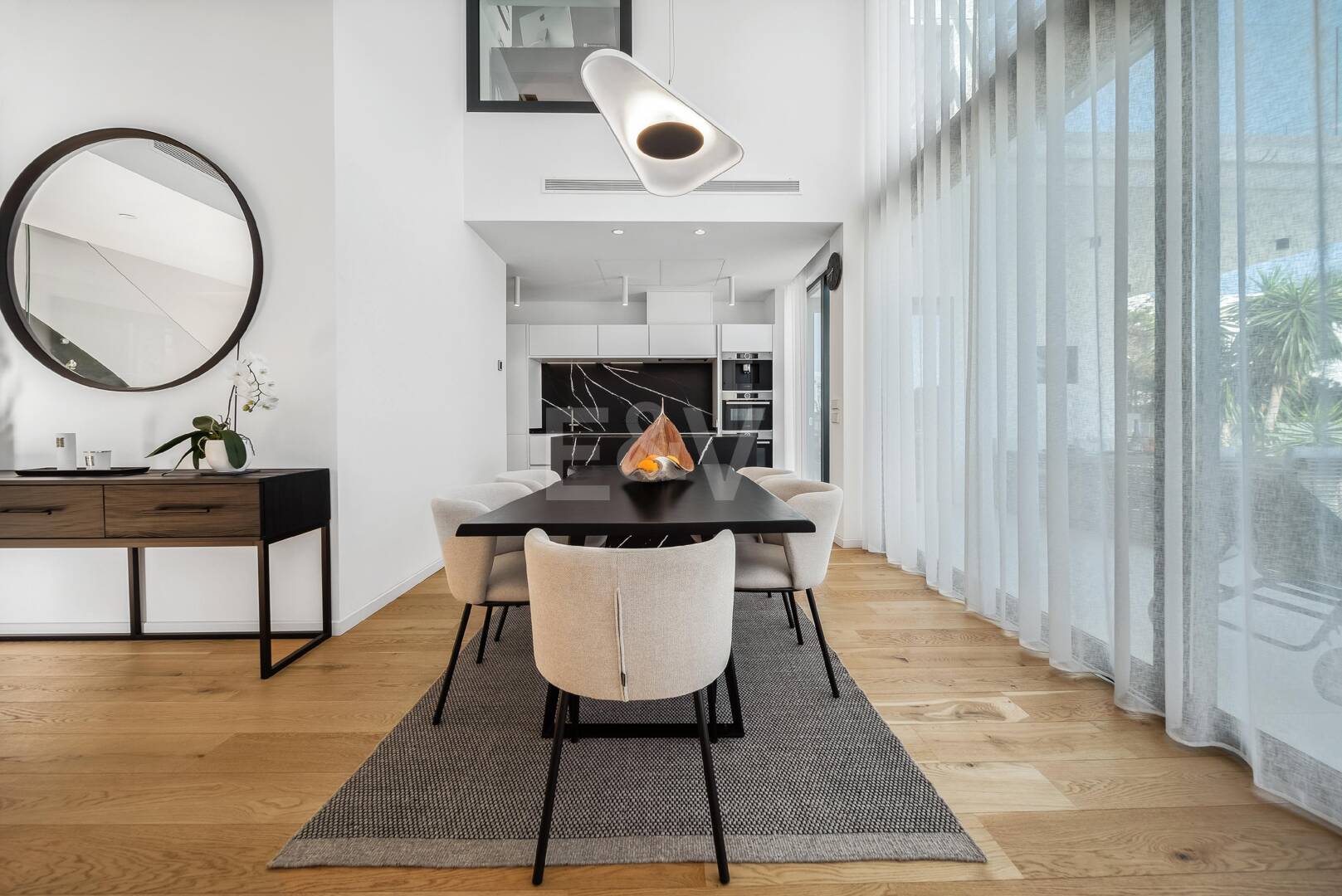 Modern Luxury Villa with Timeless Scandinavian Design Close to the Beach