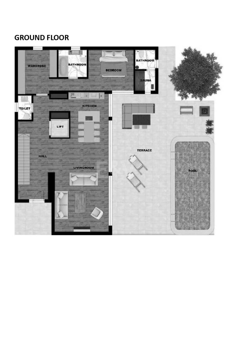 Modern Luxury Villa with Timeless Scandinavian Design Close to the Beach