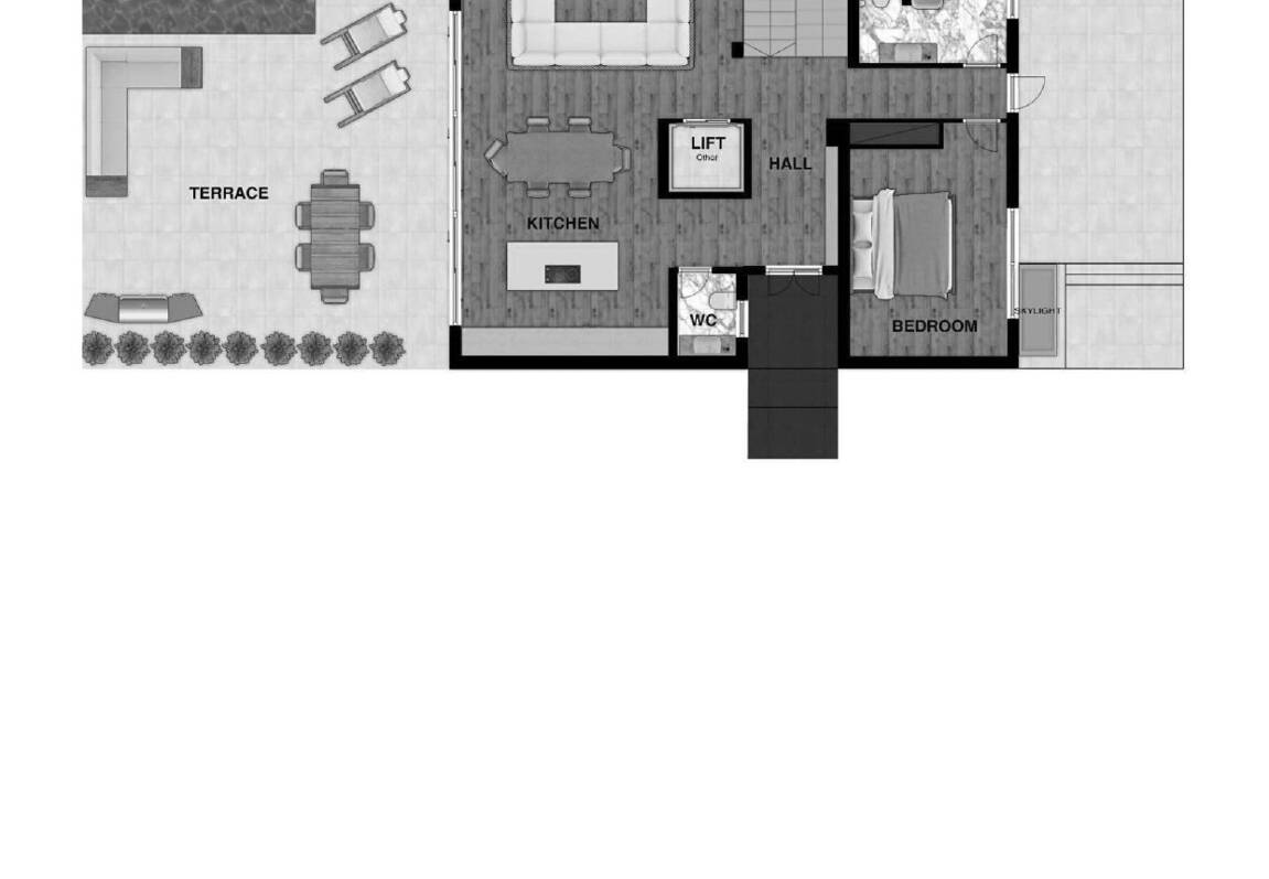 Modern Villa with Sea and Mountain Views