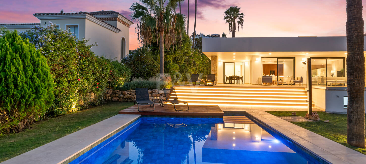 Elegant Contemporary Villa Near Guadalmina Golf and close to the Beach
