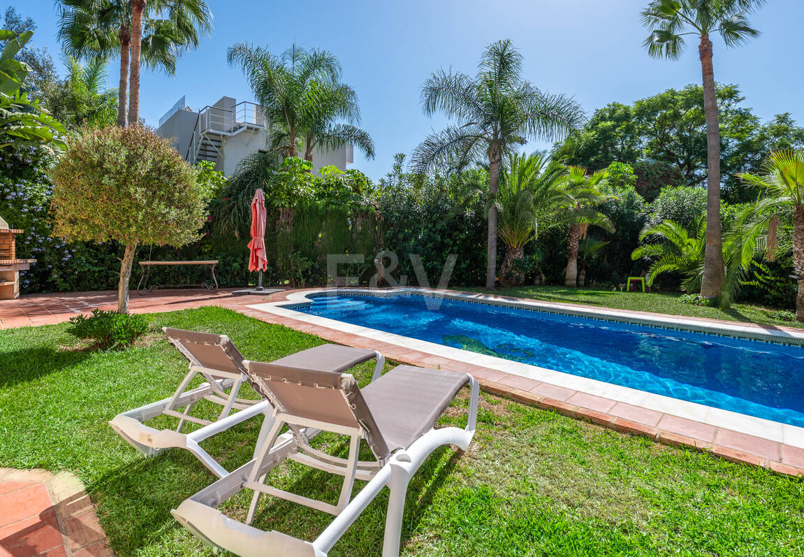 Mediterranean Villa with Mature Garden and Pool in Marbesa