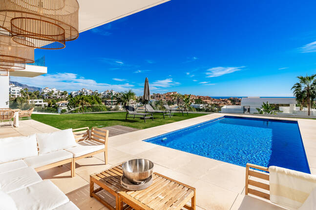 Architectural Gem With Open Sea and Mountain Views