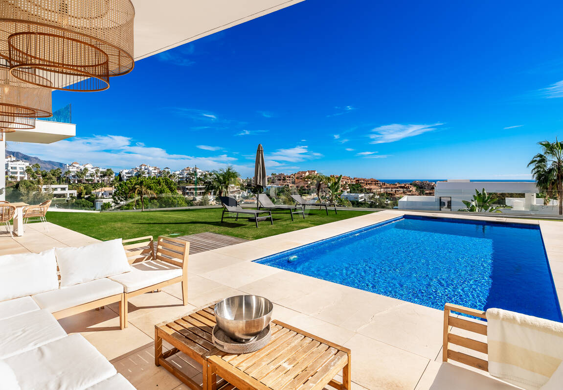 Architectural Gem With Open Sea and Mountain Views