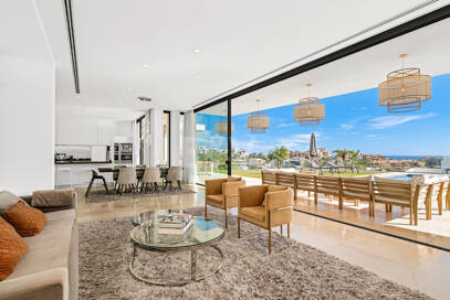 Architectural Gem With Open Sea and Mountain Views