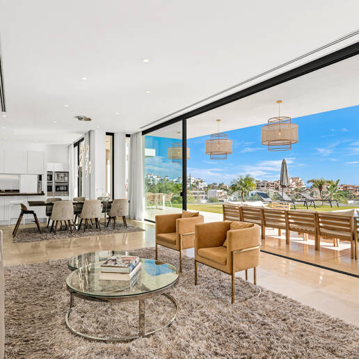 Architectural Gem With Open Sea and Mountain Views