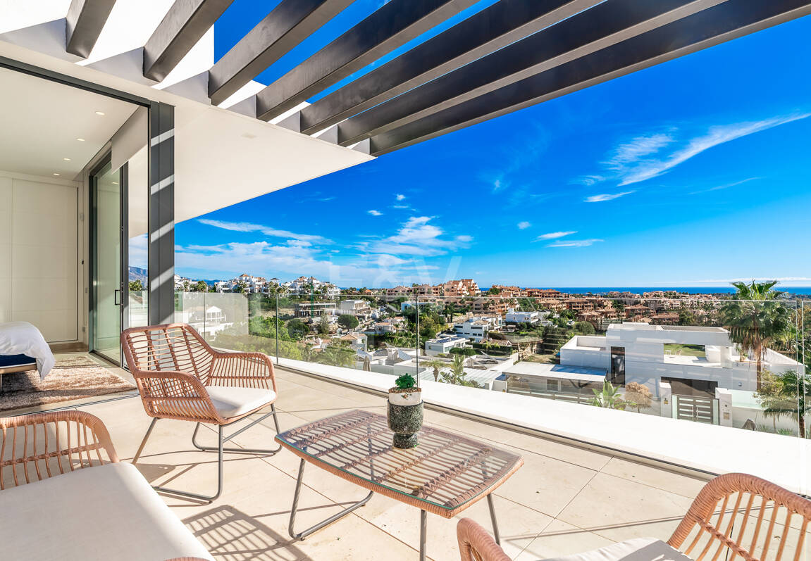 Architectural Gem With Open Sea and Mountain Views