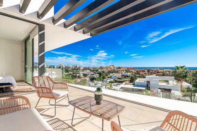 Architectural Gem With Open Sea and Mountain Views