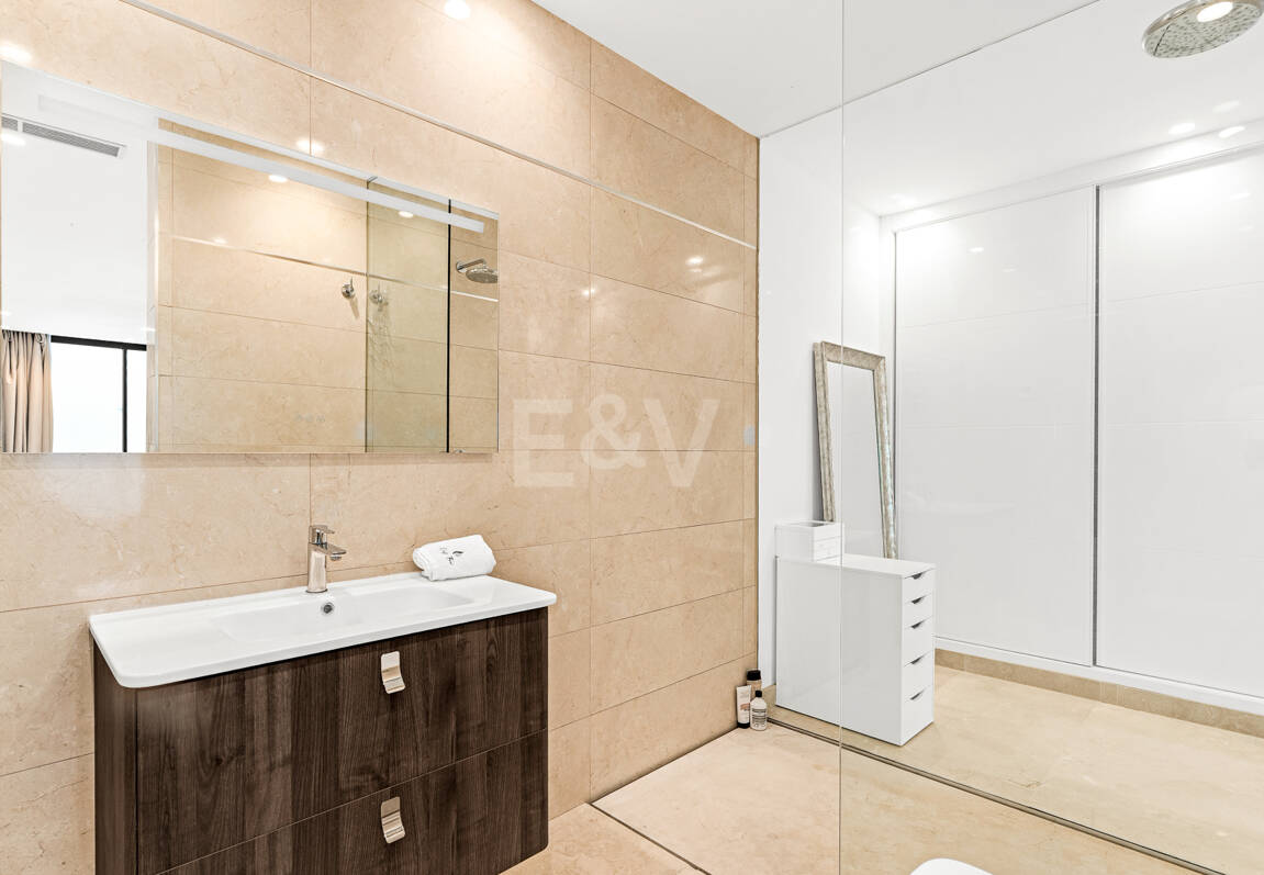 Architectural Gem With Open Sea and Mountain Views