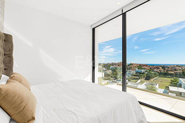 Architectural Gem With Open Sea and Mountain Views