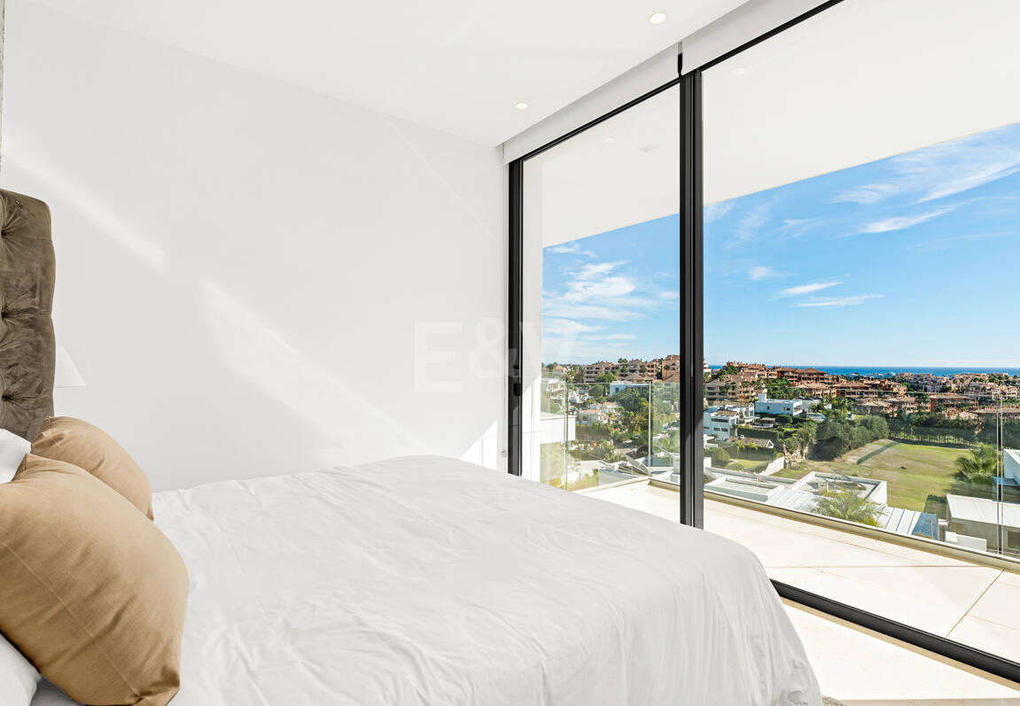 Architectural Gem With Open Sea and Mountain Views