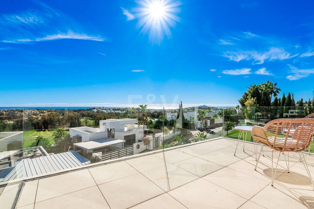 Architectural Gem With Open Sea and Mountain Views