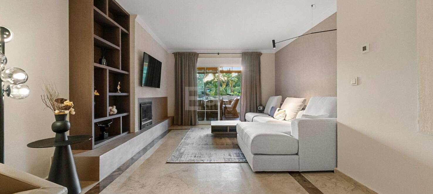 Elegant Ground Floor Apartment on Marbella’s Golden Mile