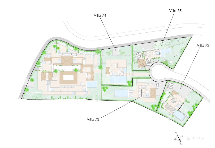 Outstanding Investment Opportunity – Four Plots with Villa Projects