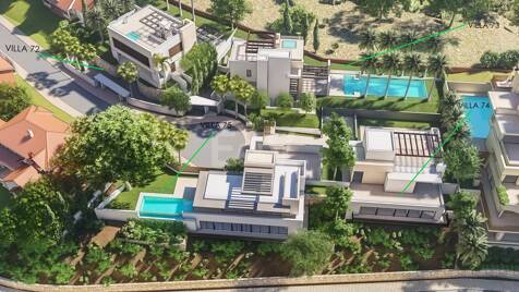 Hervorragende Investitionsmöglichkeit – Vier Grundstücke mit Villenprojekten