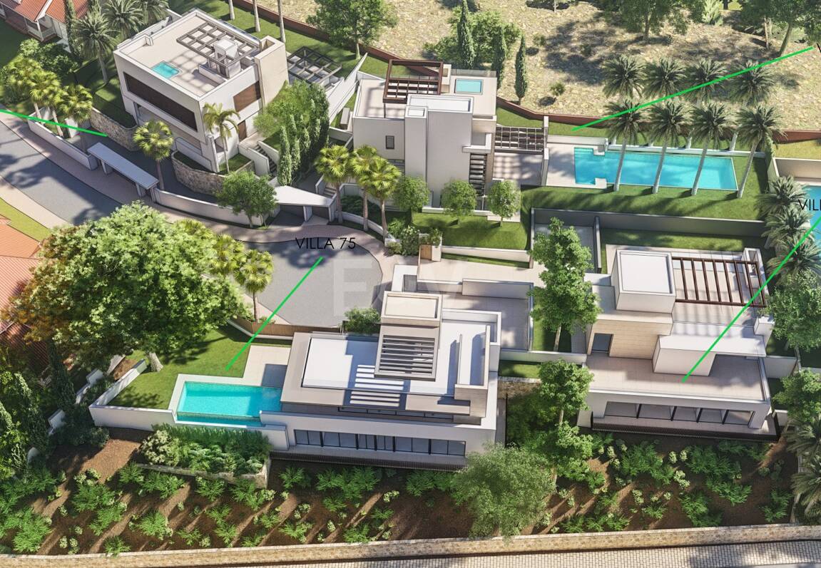 Outstanding Investment Opportunity – Four Plots with Villa Projects